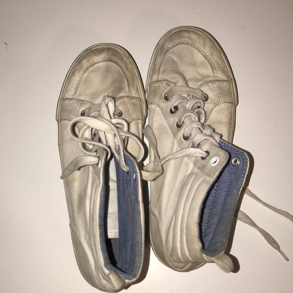 old navy white high tops